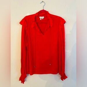 Ted Baker London Coral Red Top